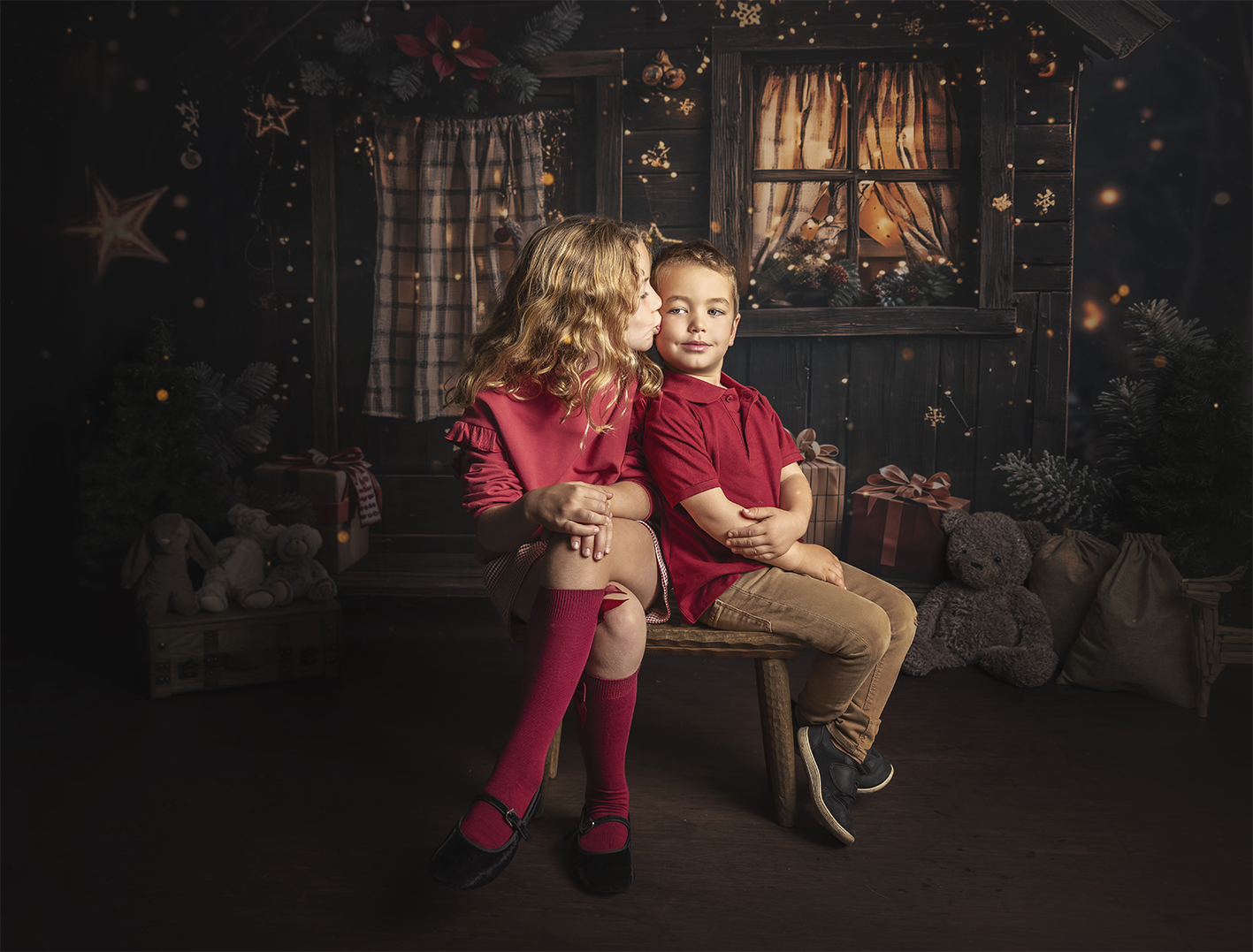 Beso de hermanos Hermanos beso